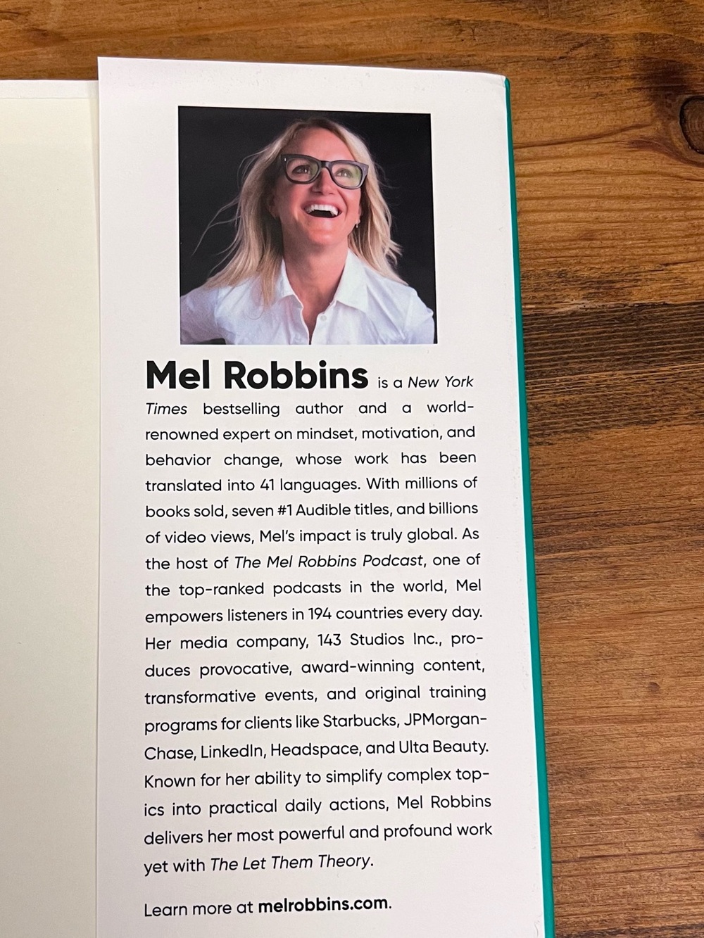 The Let Them Theory by Mel Robbins, Hardcover - Picture 5 of 6